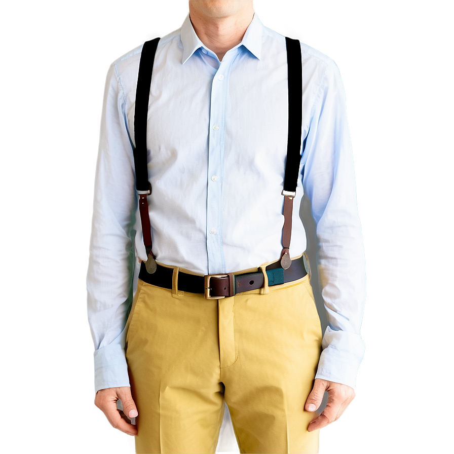 Men's Suspenders Png Wcs PNG Image