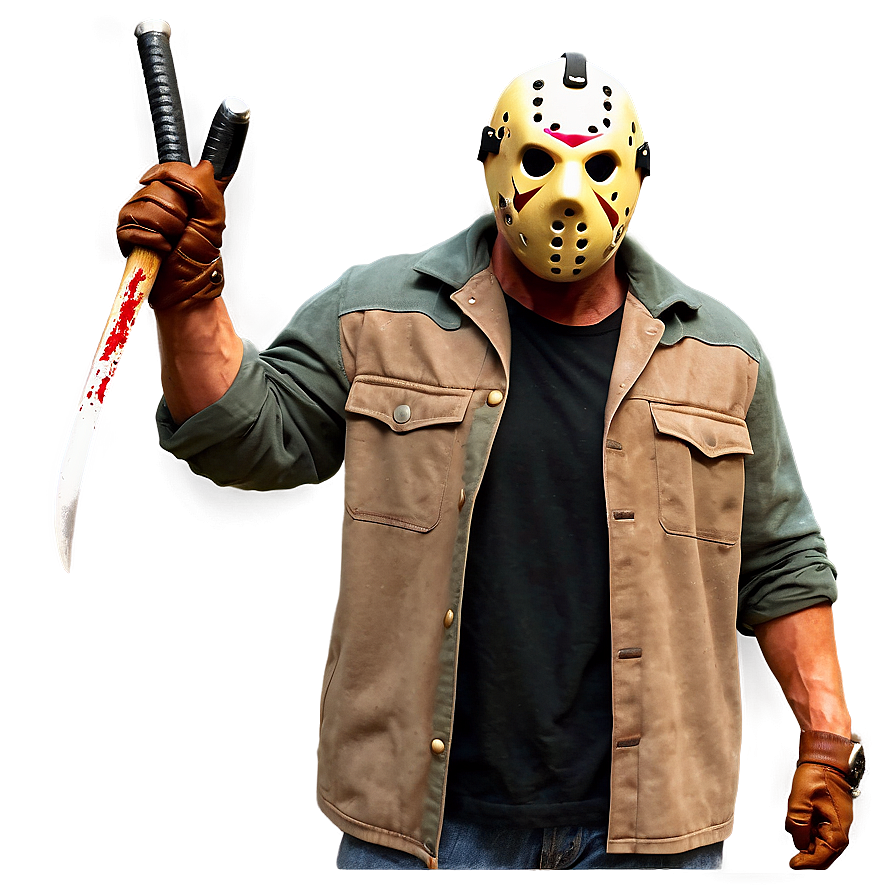 Menacing Jason Voorhees Png 05062024 PNG Image