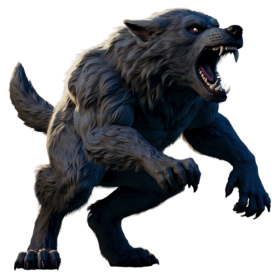 Menacing Werewolf Howl Png Xuw92 PNG Image