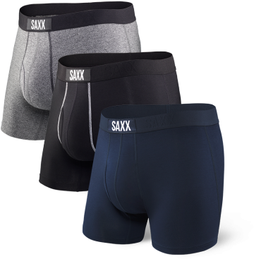 Mens Boxer Briefs Three Pack PNG Image