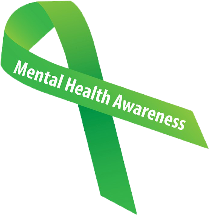 Mental Health Awareness Ribbon PNG Image