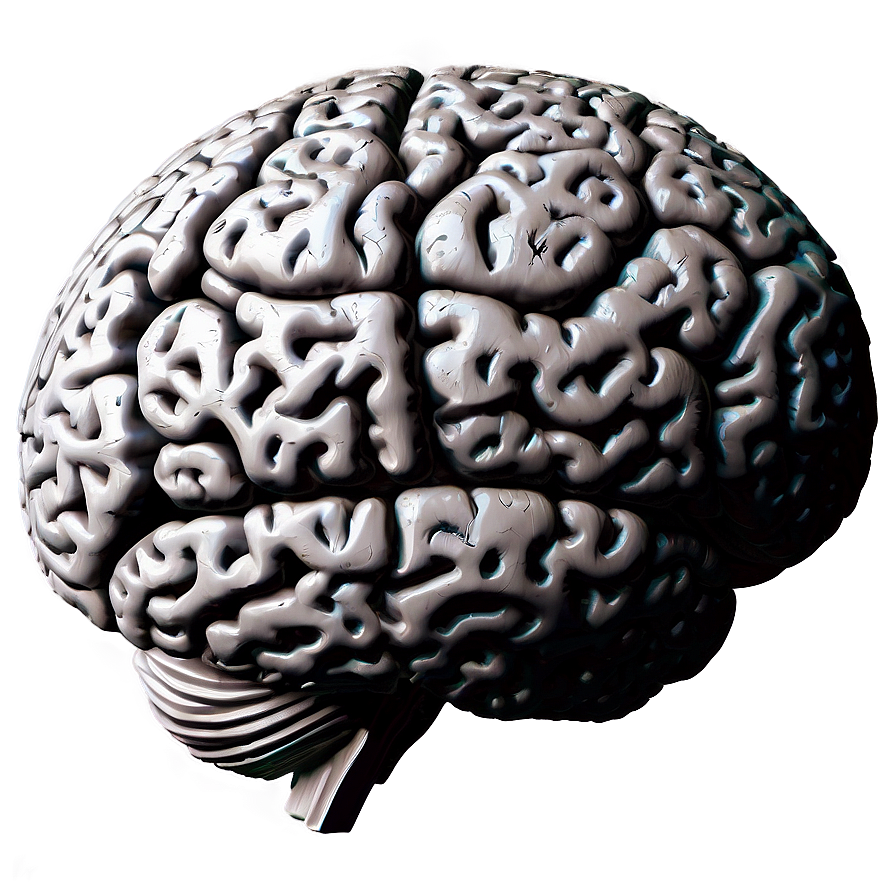 Mental Health Brain Outline Png Cbq PNG Image