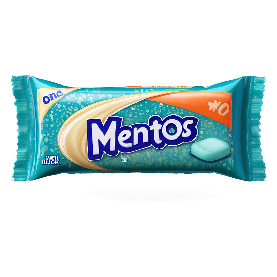 Mentos Gum Velvet Vanilla Mint Png Mdp76 PNG Image