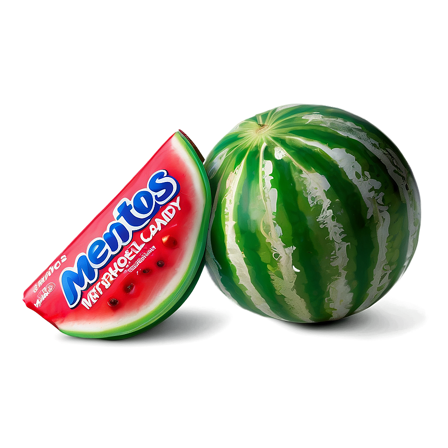 Mentos Watermelon Candy Png 06252024 PNG Image