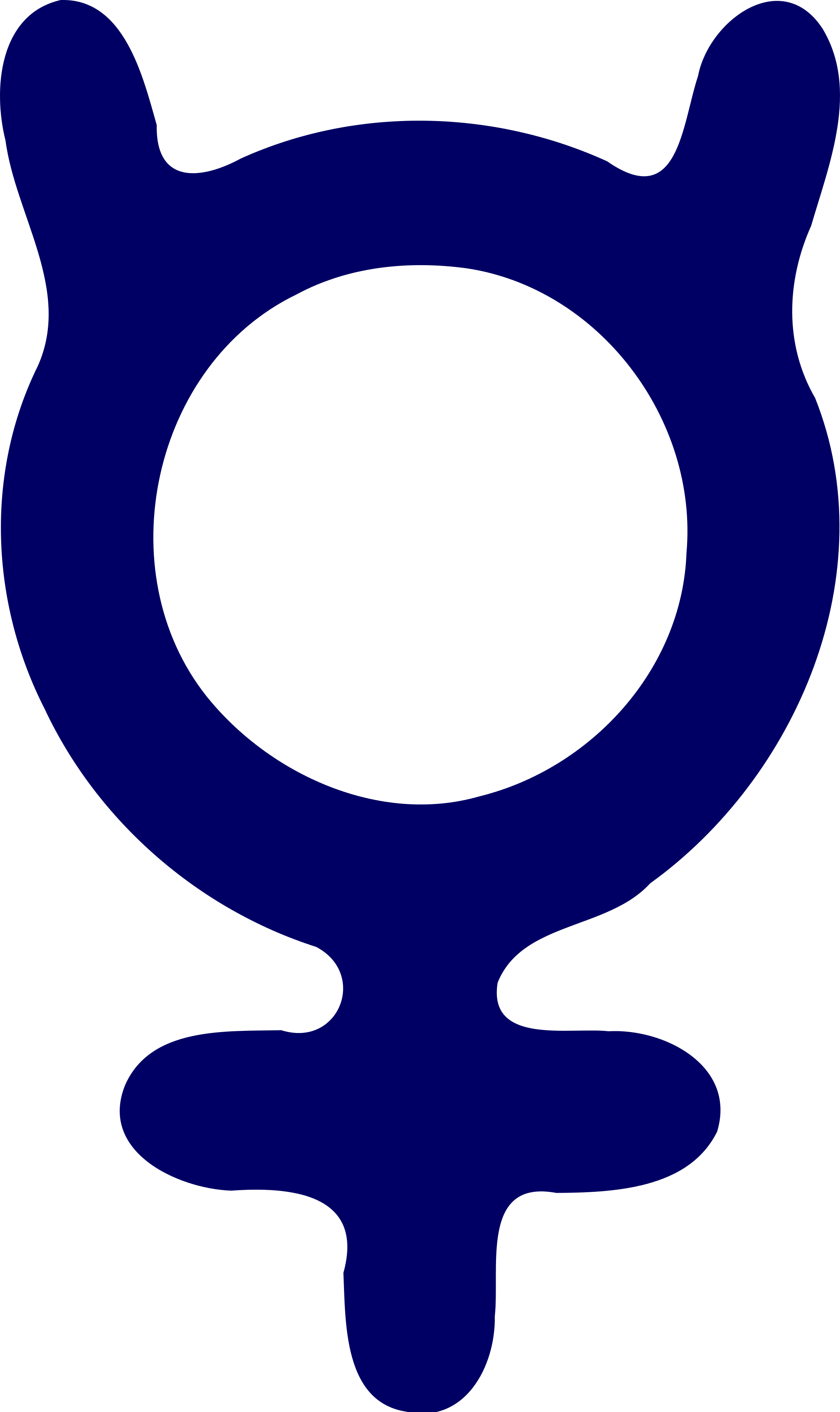 Mercury Symbol Blue Background.png PNG Image