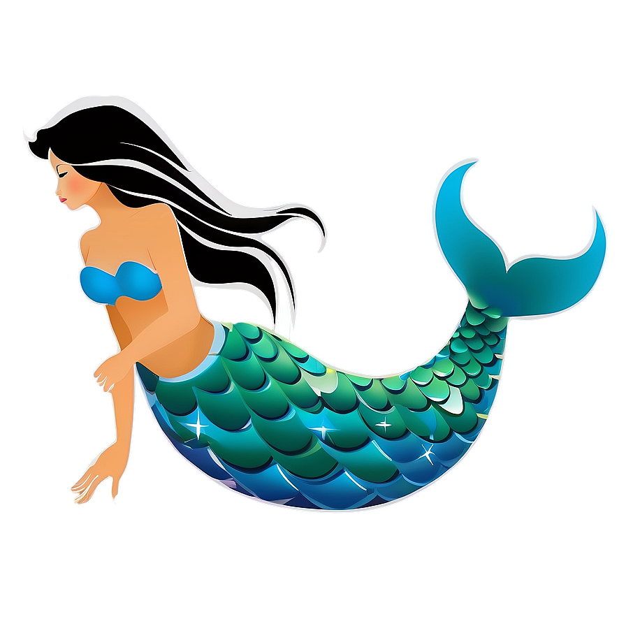 Mermaid Vector Png 91 PNG Image