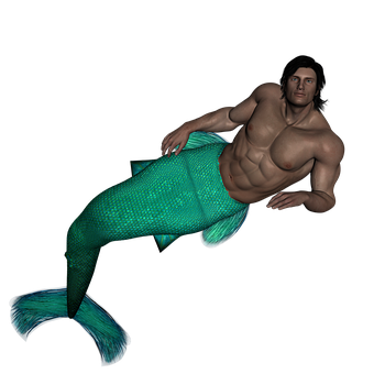 Merman_ Fantasy_ Creature PNG Image