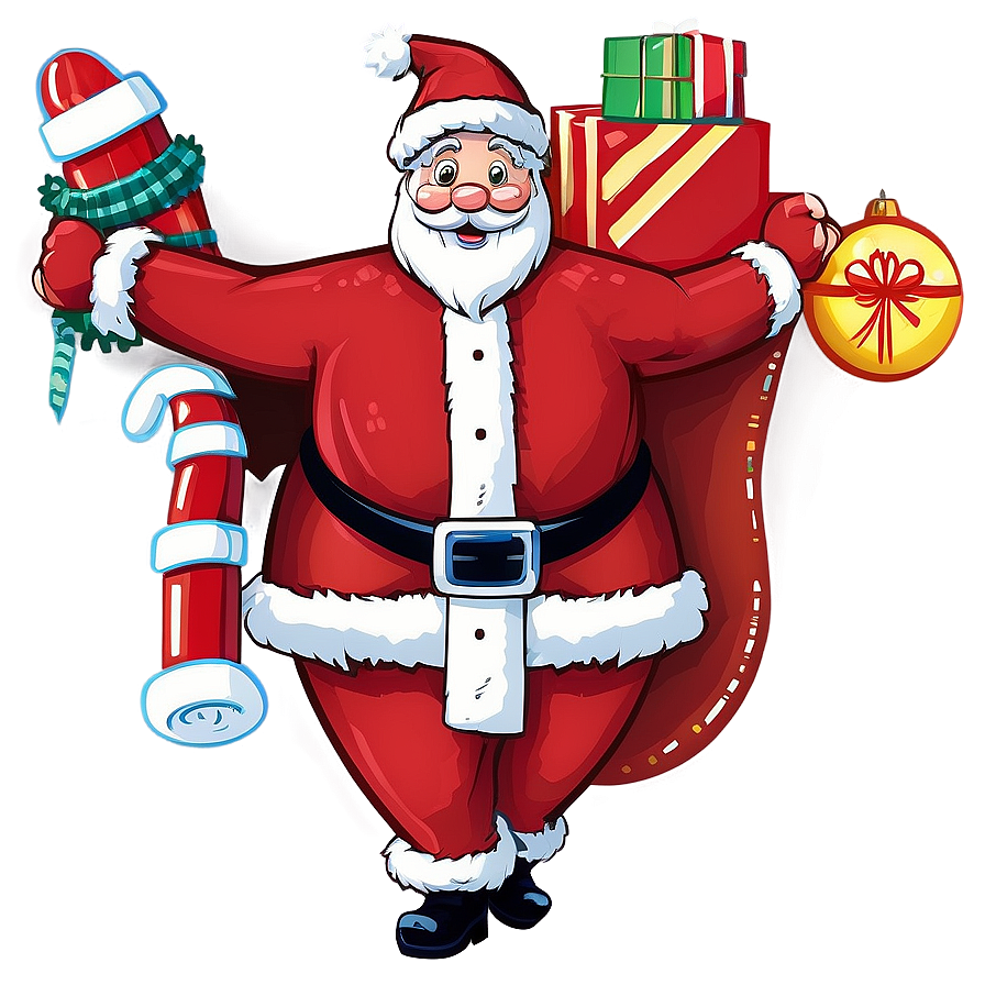 Merry Christmas Santa Png 50 PNG Image