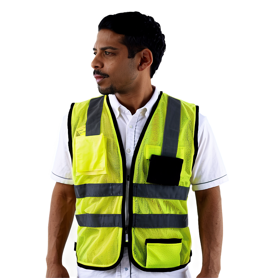 Mesh Safety Vest Png 06282024 PNG Image