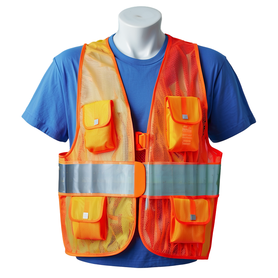 Mesh Safety Vest Png Imx PNG Image