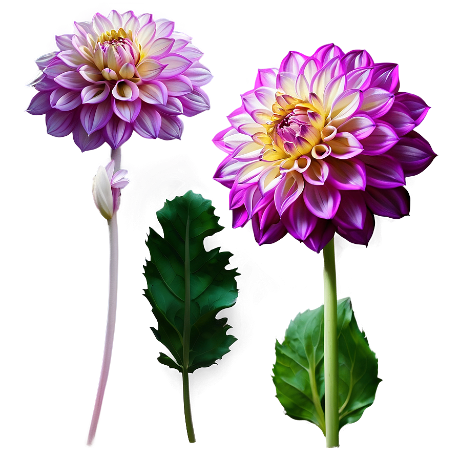 Mesmerizing Dahlia Png Shd PNG Image