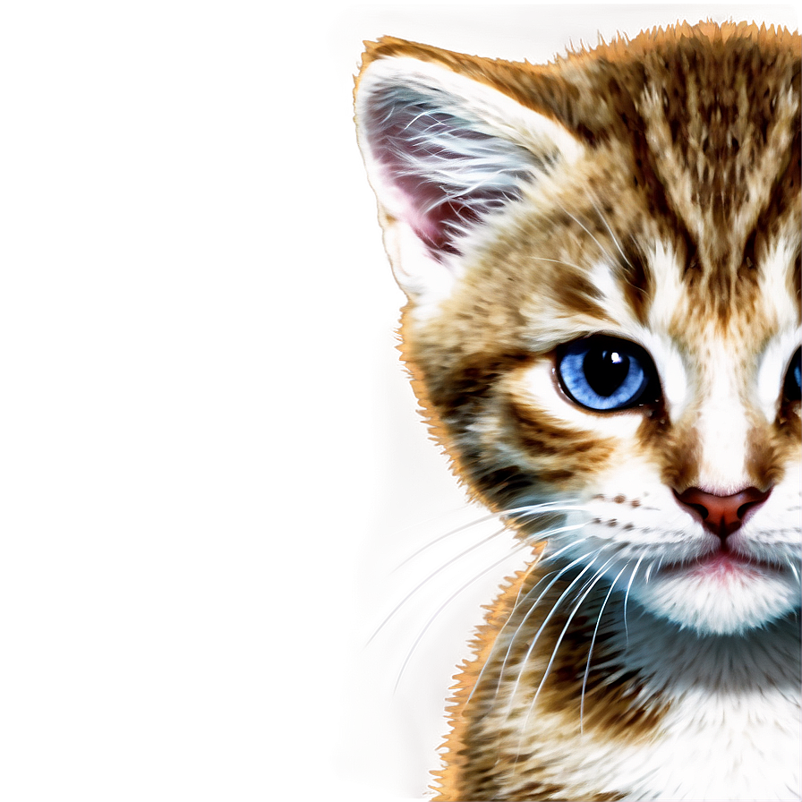 Mesmerizing Kitten Png Eoc PNG Image