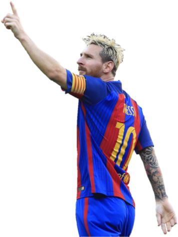 Messi Celebrating Victory F C Barcelona PNG Image