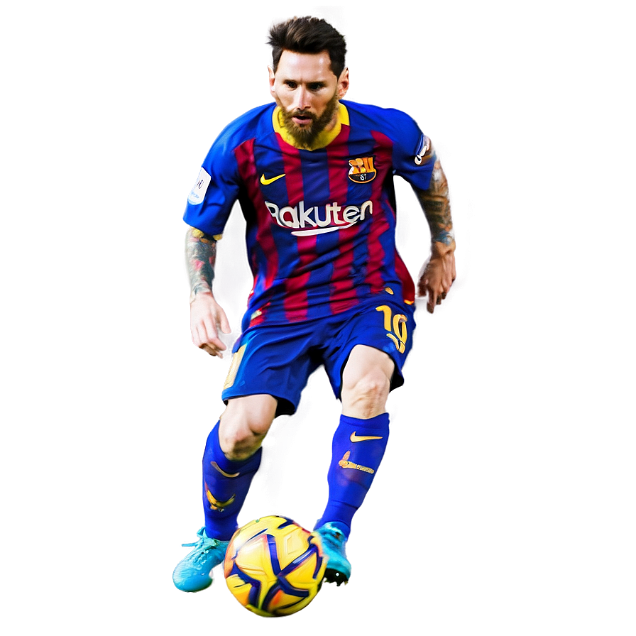 Messi Dribbling Skills Png 58 PNG Image