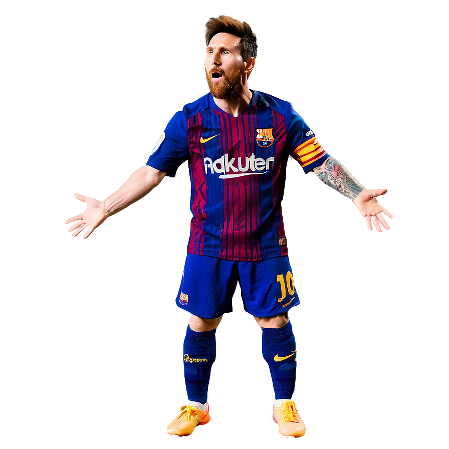 Messi Free Kick Pose Png 91 PNG Image