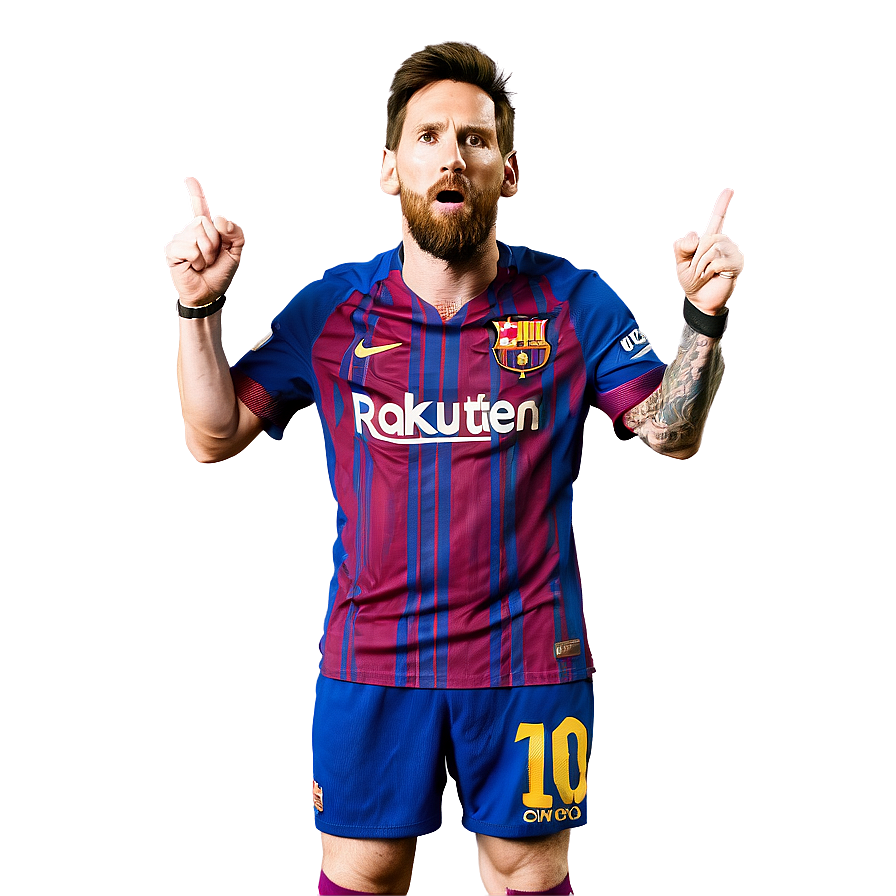 Messi La Liga Moment Png Oni76 PNG Image