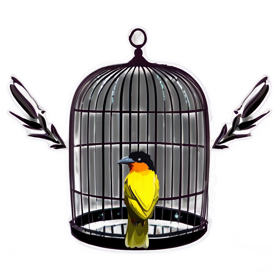 Metal Bird Cage Png 06122024 PNG Image