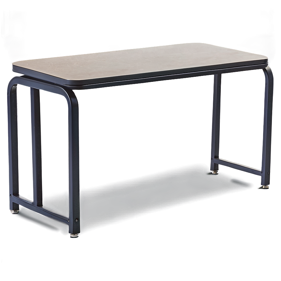 Metal Frame Student Desk Png 06212024 PNG Image