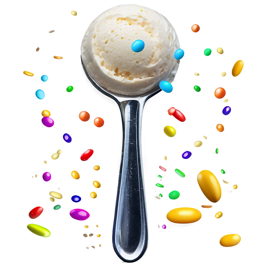 Metal Ice Cream Scoop Png 06122024 PNG Image