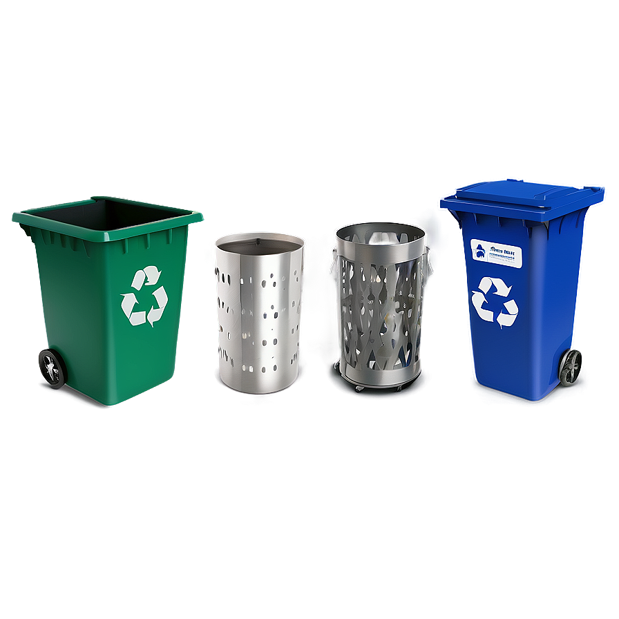 Metal Recycle Bin Png Xms54 PNG Image