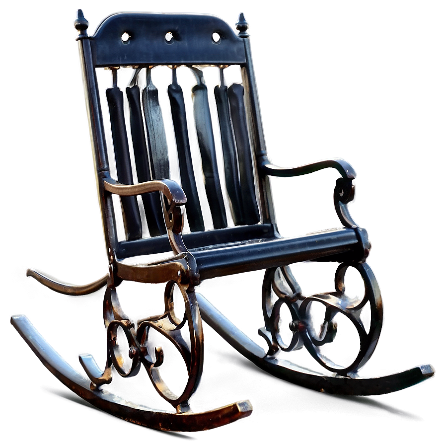 Metal Rocking Chair Png 97 PNG Image