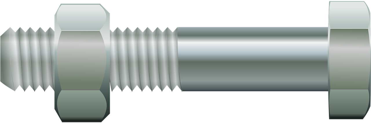 Metal Screw Isolated3 D Rendering PNG Image