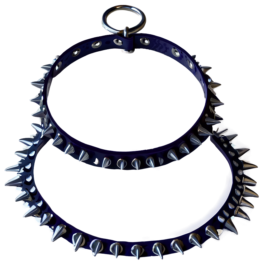 Metal Spiked Collar Png Avd PNG Image