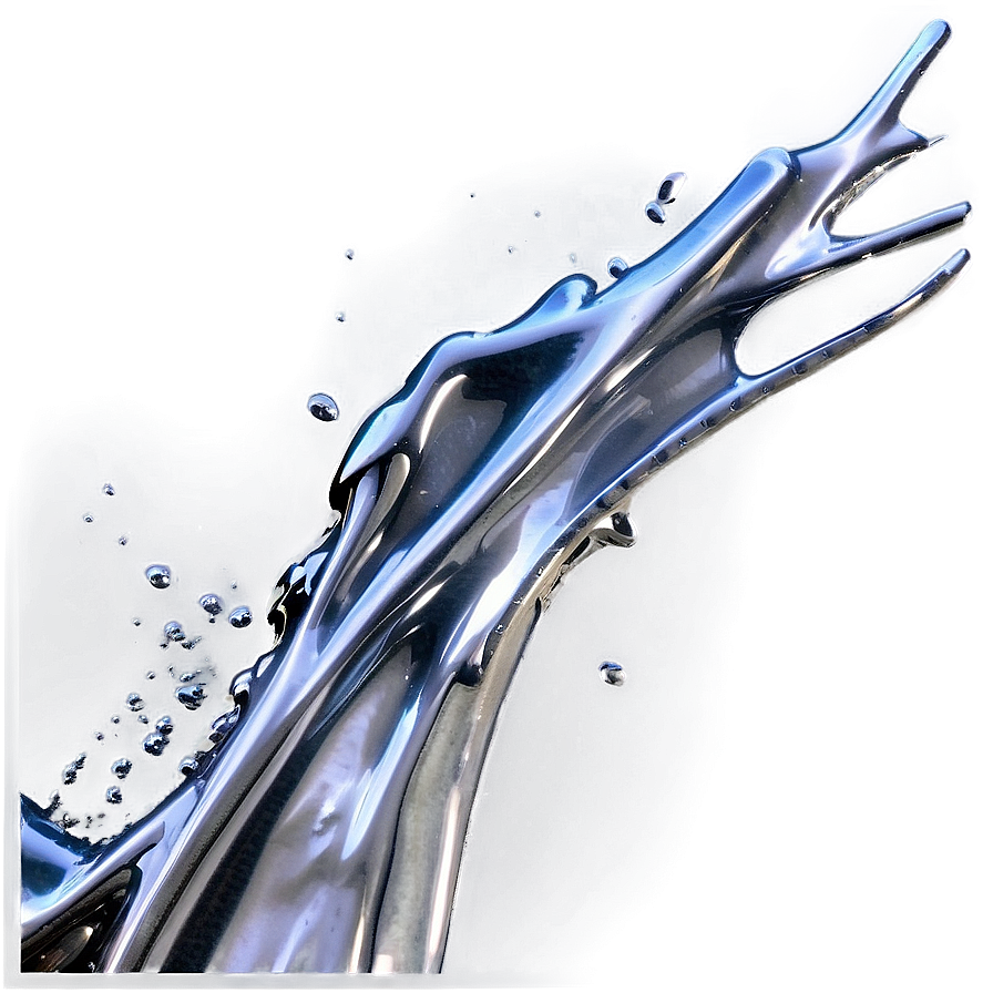 Metal Splash Effect Png 06282024 PNG Image