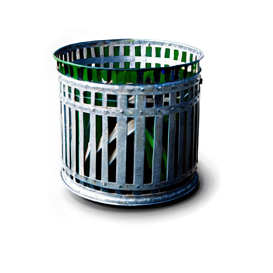 Metal Trash Can Png Mtu71 PNG Image