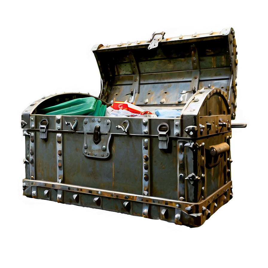 Metal Trunk Png Yvp44 PNG Image