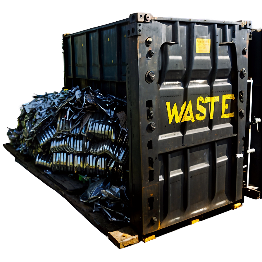 Metal Waste Collection Png Mtj51 PNG Image