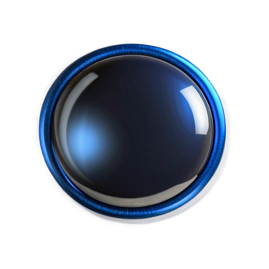 Metallic Blue Circle Png 66 PNG Image