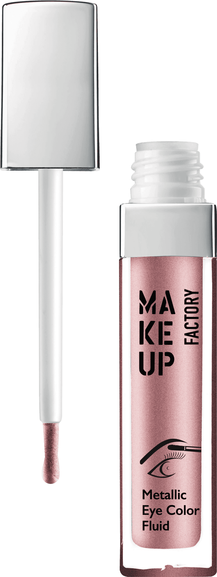 Metallic Eye Color Fluid Makeup Product PNG Image