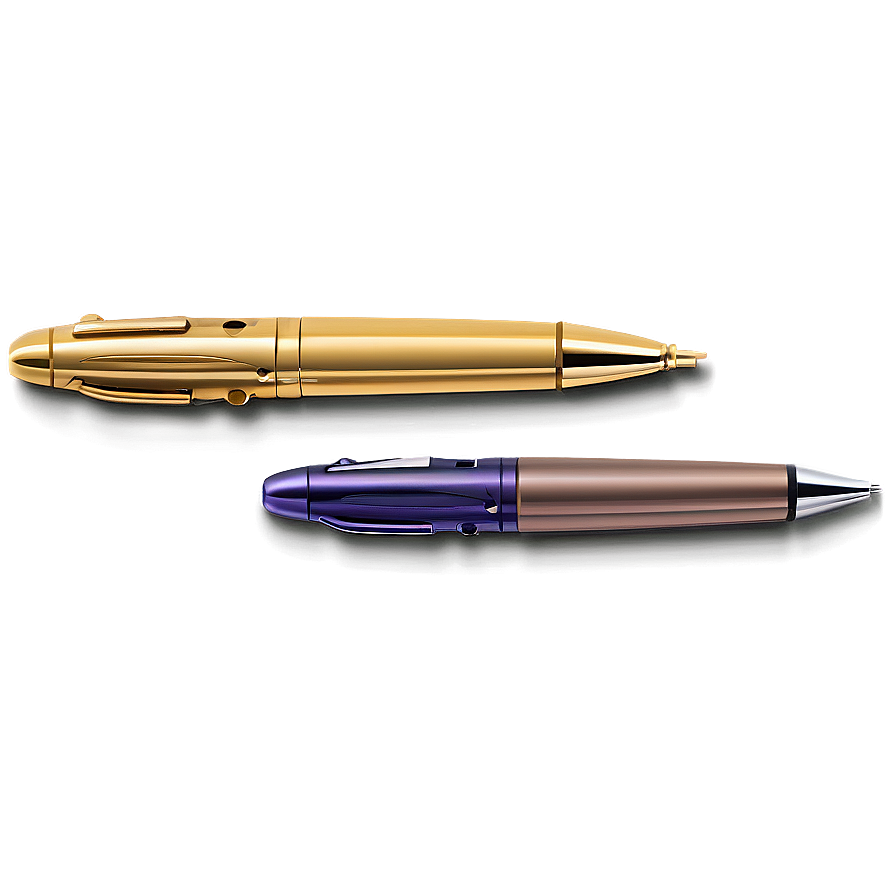 Metallic Flair Pen Png Iwp14 PNG Image