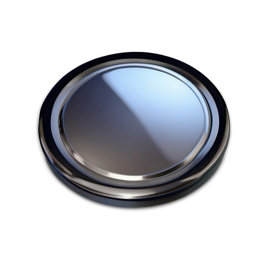 Metallic Home Button Png 06132024 PNG Image