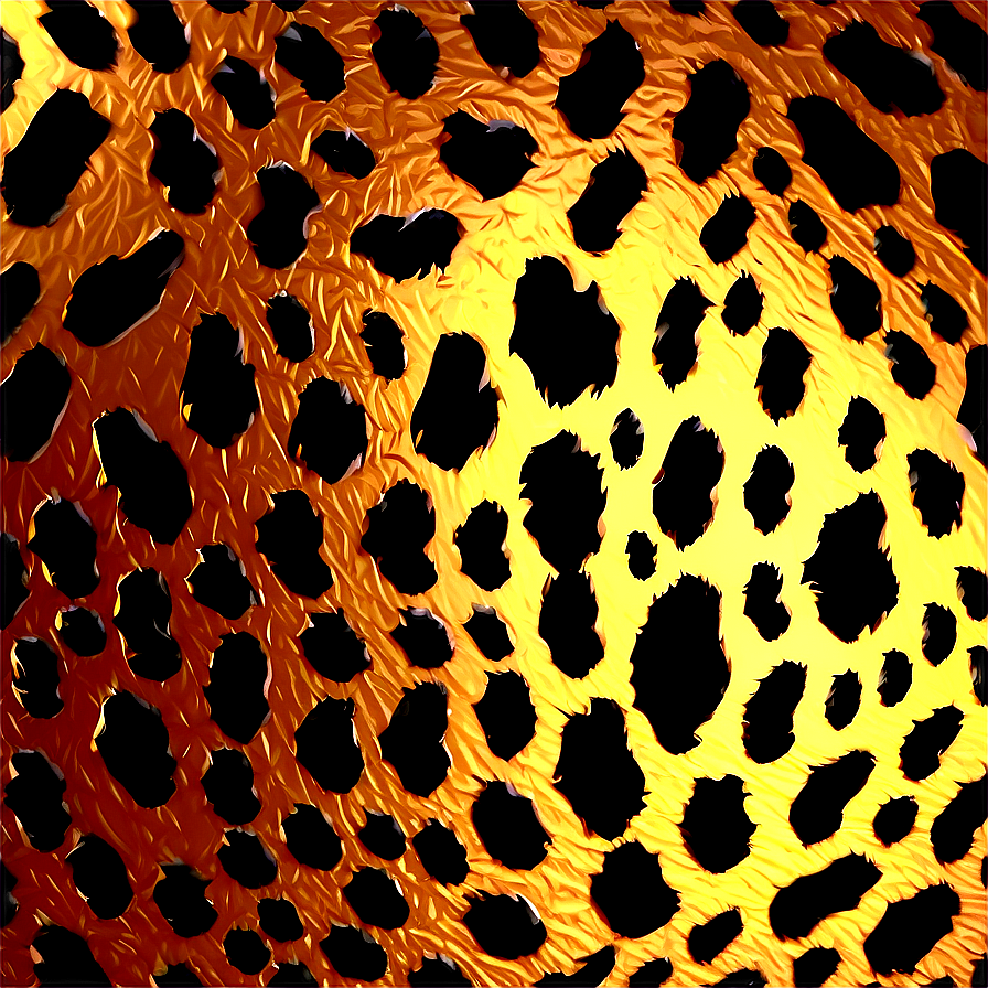 Metallic Leopard Pattern Png 06252024 PNG Image