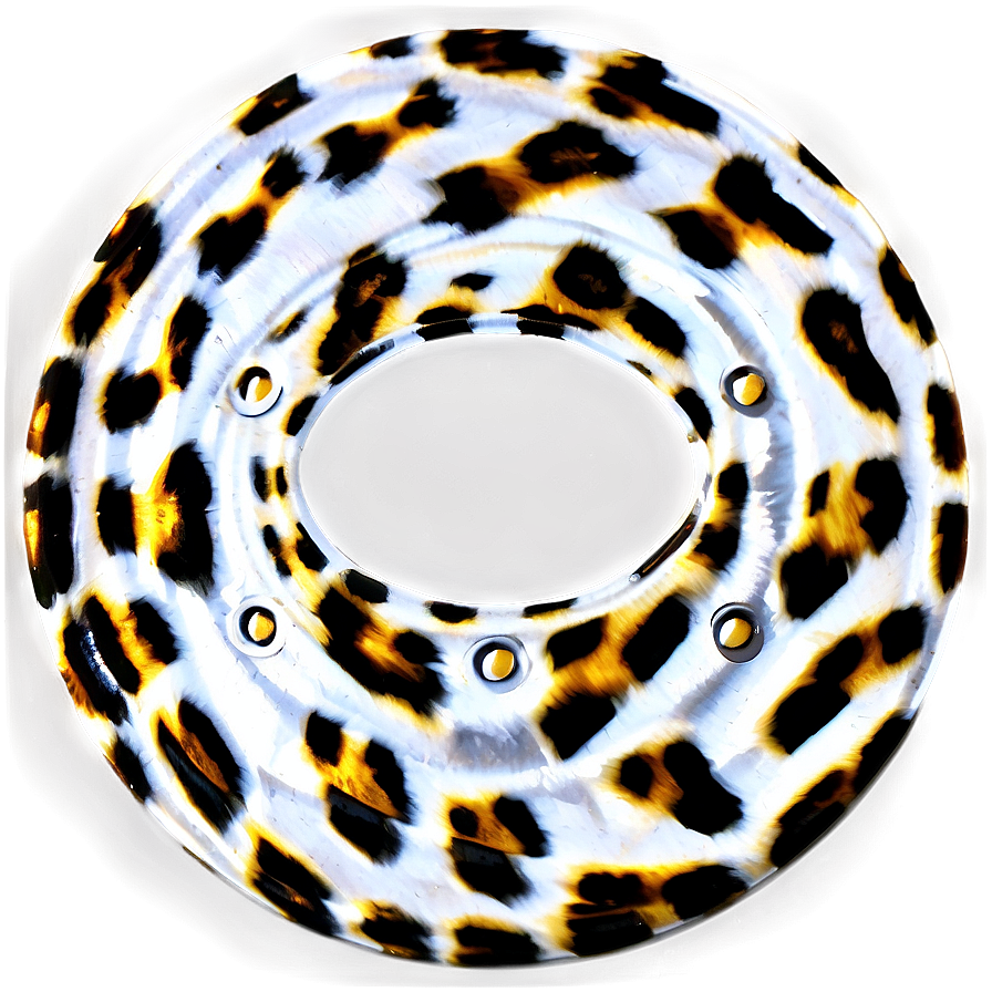 Metallic Leopard Pattern Png Thq89 PNG Image