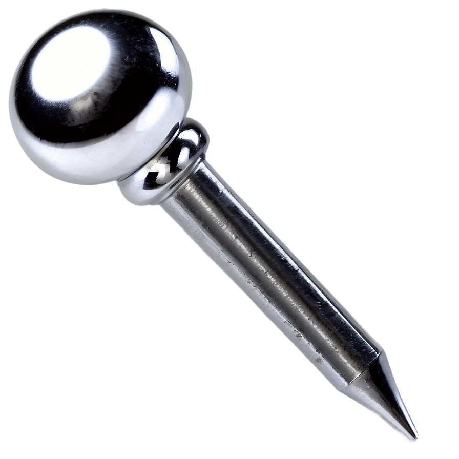 Metallic Push Pin Png 05252024 PNG Image