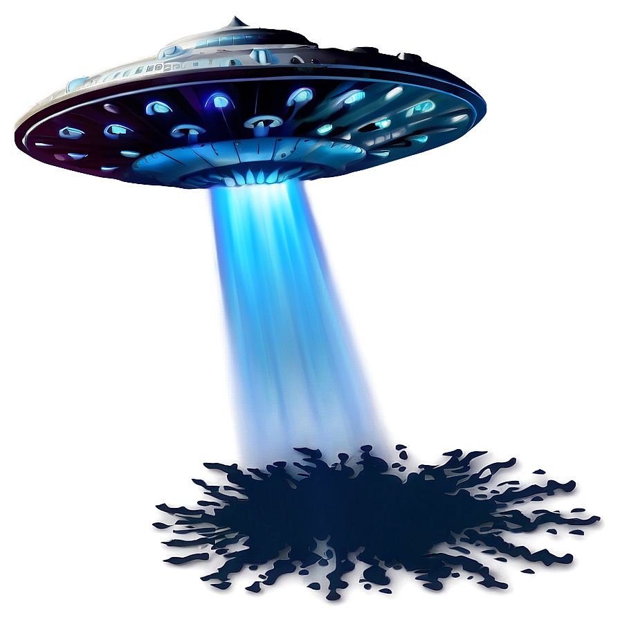 Metallic Ufo Png Moa PNG Image