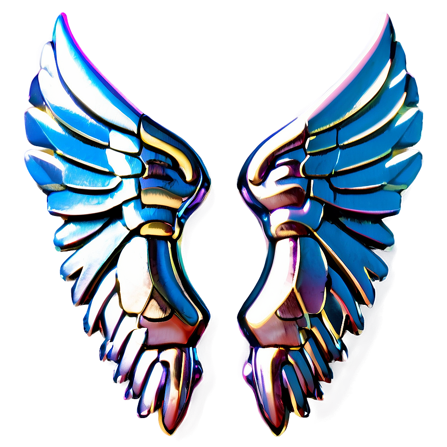 Metallic Wings Png 05032024 PNG Image