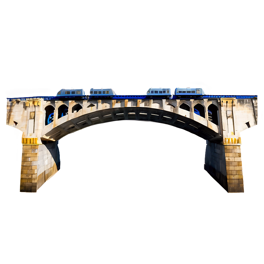 Metro Rail Bridge Png Waj83 PNG Image