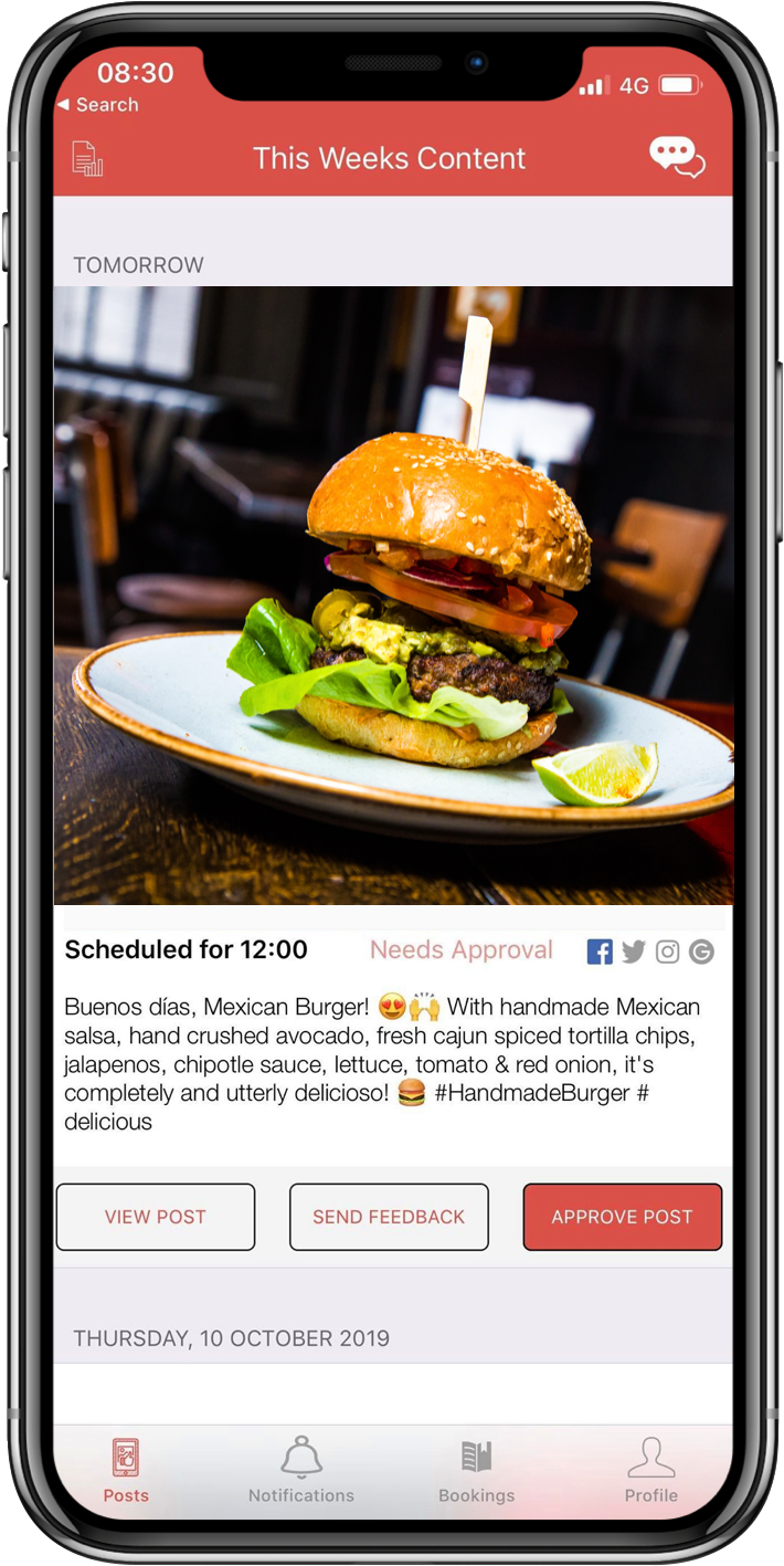 Mexican Burger Social Media Preview PNG Image