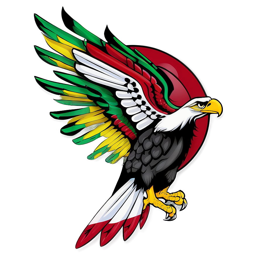 Mexican Eagle Tattoo Design Png Dyn13 PNG Image