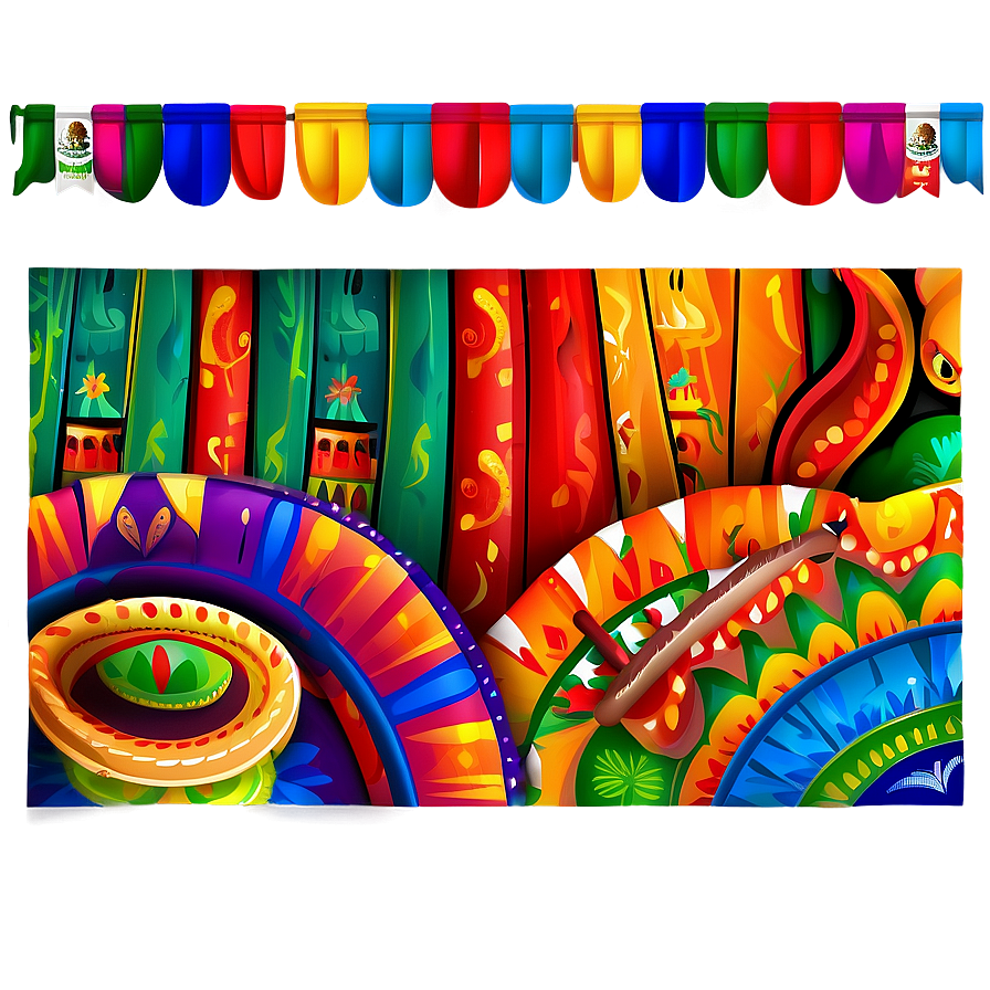 Mexican Fiesta Background Png Lty PNG Image