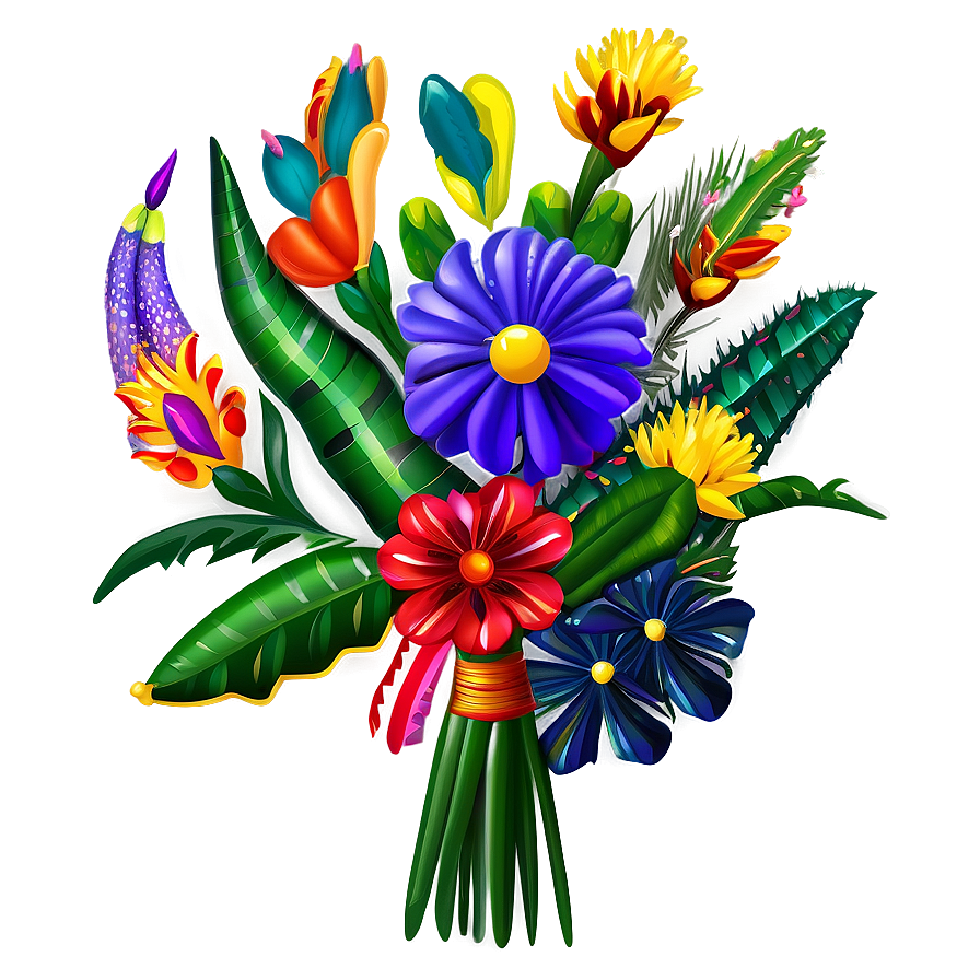 Mexican Floral Bouquets Png 06202024 PNG Image