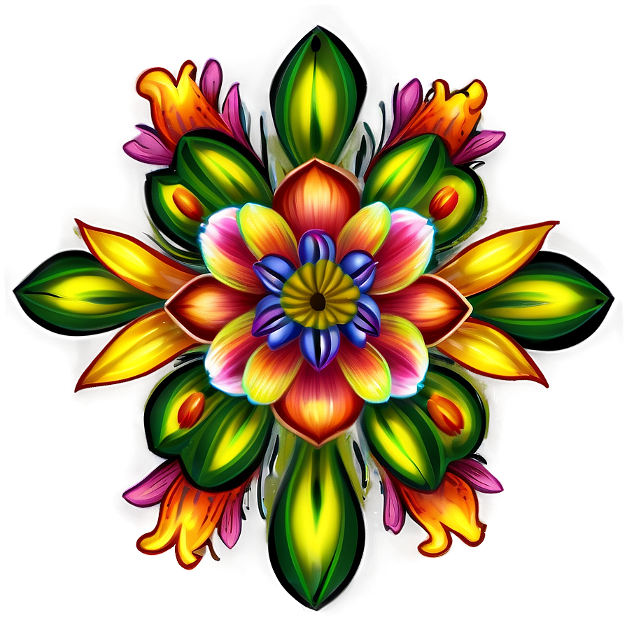 Mexican Floral Prints Png Tfk PNG Image