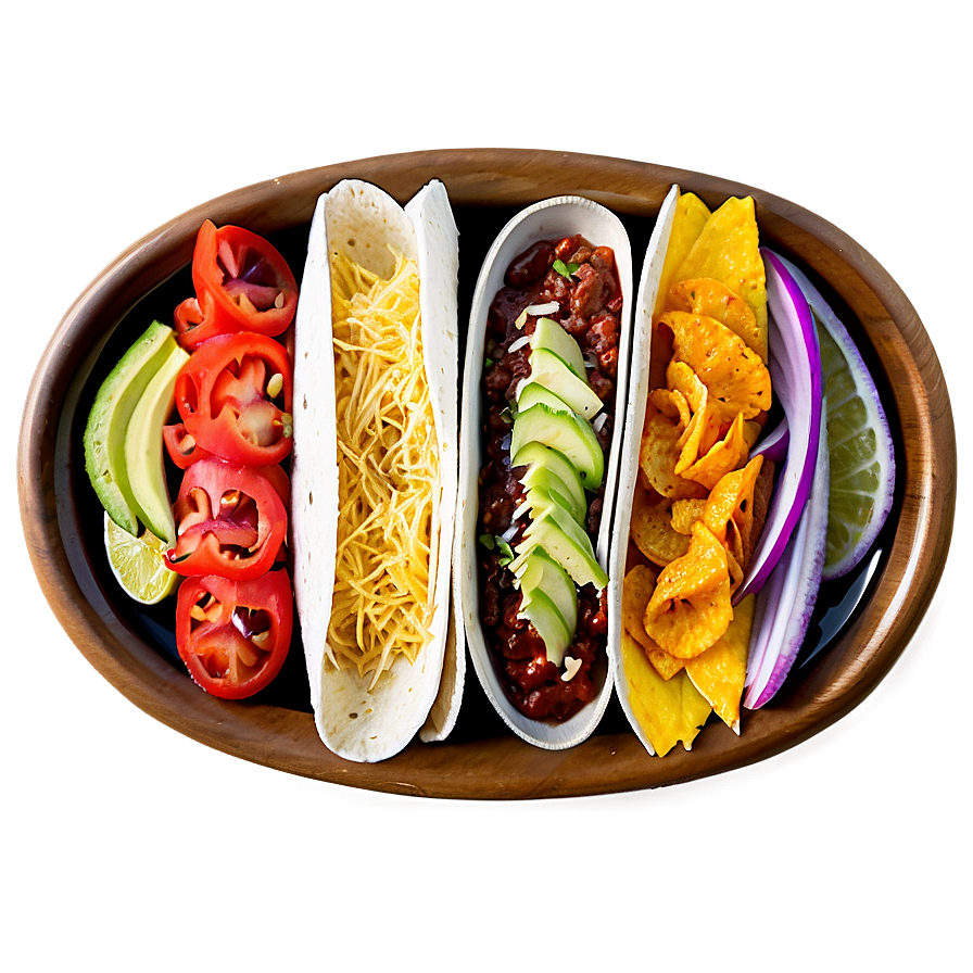 Mexican Food Platter Png Nbo PNG Image