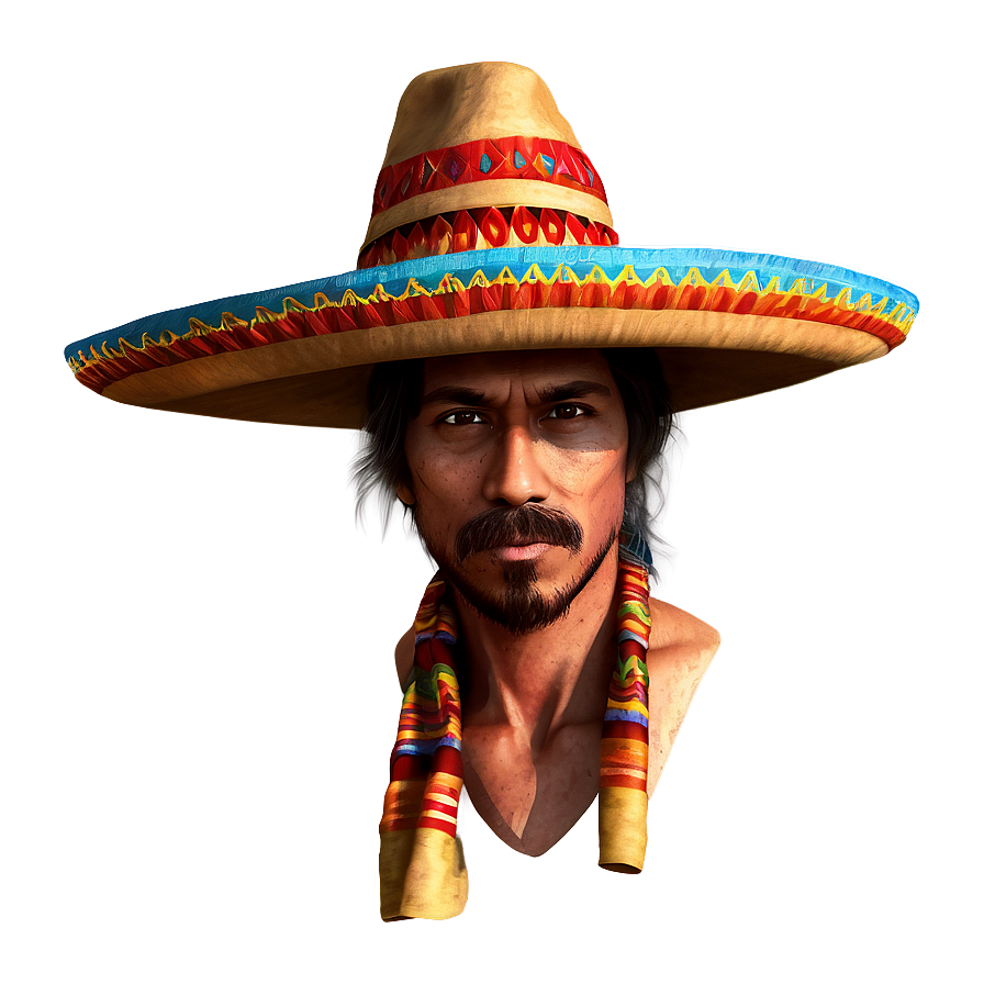 Mexican Hat Illustration Png Dsx18 PNG Image