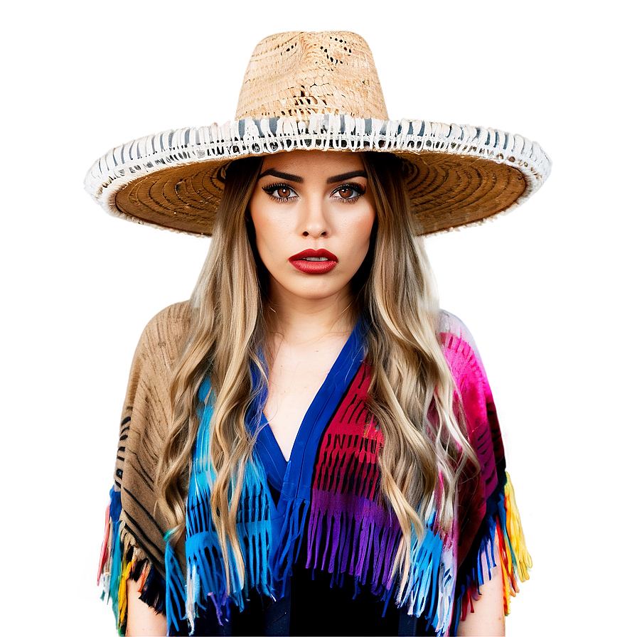 Mexican Poncho As Art Png Dni30 PNG Image