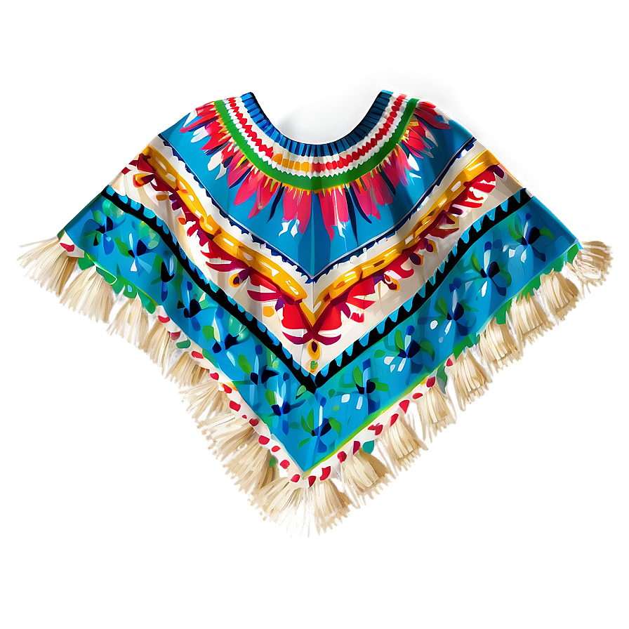 Mexican Poncho C PNG Image